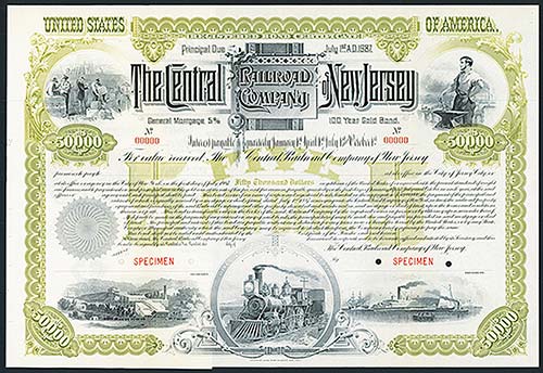 New Jersey, 1887, $50000, 5% ... 