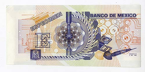 Mexico. Banco De Mexico, printed ... 