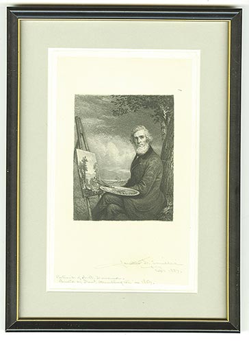 Portrait of A.B. Durand from a ... 