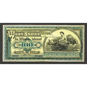 A look-alike advertising banknote of the ... 