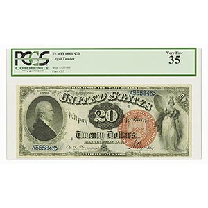 Washington, D.C., $20 U.S. Note, Series of ... 