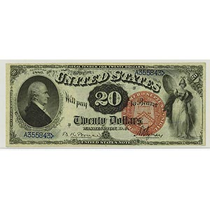 Washington, D.C., $20 U.S. Note, ... 