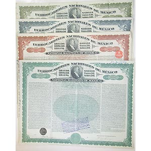Mexico. 4 Issued Bonds. 1) $100 Issued 4% ... 